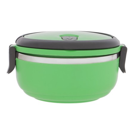 Lunch box with a meal department, food container "Dolyana", 500 ml, 8 x 17 cm, green