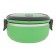 Lunch box with a meal department, food container "Dolyana", 500 ml, 8 x 17 cm, green