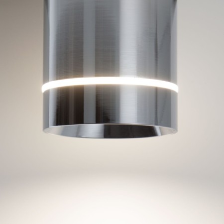 Ceiling accent light (SPOT) ELEKTROSTANDARD, Topper LED 9 W, 80x80x100 mm, IP20, chromium color-1