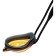 ATEMI R102 swimming glasses, starting, silicone, black/amber color