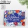 Happy New Year Postcard, Winter Plants, 6 x 8 cm, New Year