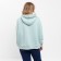 Hoody women Minaku: Casual Collection Color Mint size 50-52
