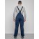 Semi-combinezone ski insulated male winter, size 48, dark blue color