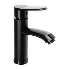 Zein Z3719 sink mixer, single -leaf, pour length 12 cm, plastic, black