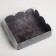 Cookie box, confectionery packaging with PVC lid, for you, 10.5 x 10.5 x 3 cm