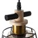 Lamp Bayerlux 2122/1bk E27 40W Black 15x15x100 cm