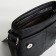 Male bag, black color