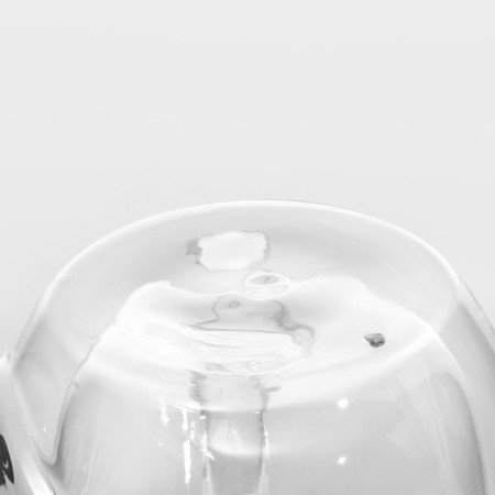Glass mug with double walls "Panda", 300 ml-6