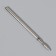 Diamond cutzes for manicure "Flame", medium grain, 2.5 × 10 mm, in a plastic case