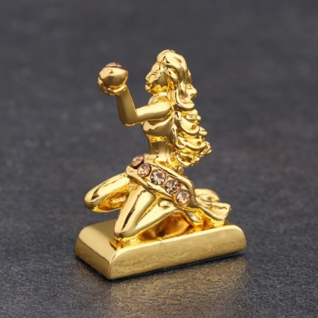 Сувенир знак зодиака "Дева", с кристаллами, 3х4х1,5 см-2