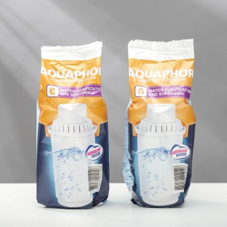 A set of interchangeable cartridges Aquaphor B-6, 2 pcs, dialing and softening of water-1