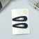 Invisibility for hair "Adeli" (set 2 pcs) shine classic, 5 cm, black