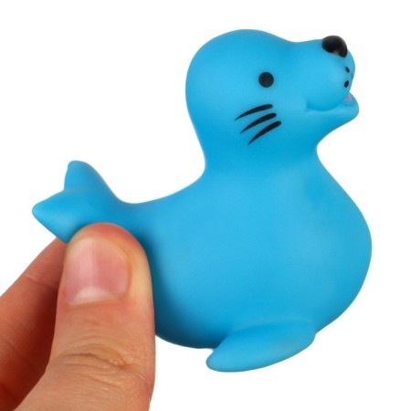 A set of rubber toys for the bath "Babies", 6 pcs, with a squeak, crumb I-7