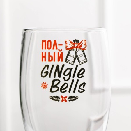 Beer glass "Complete Jinglebels", 500 ml, neckline-1