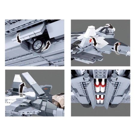Designer "Model. Supersonic fighter ", 893 parts-3