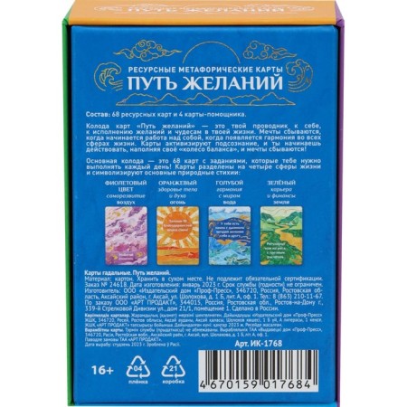 Metaphorical associative maps "Path of desires", 68 liters-5