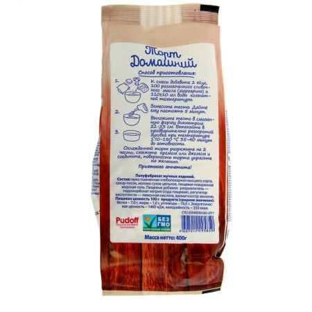Flour mixture S. Pudov Cake Home, 400 g-1