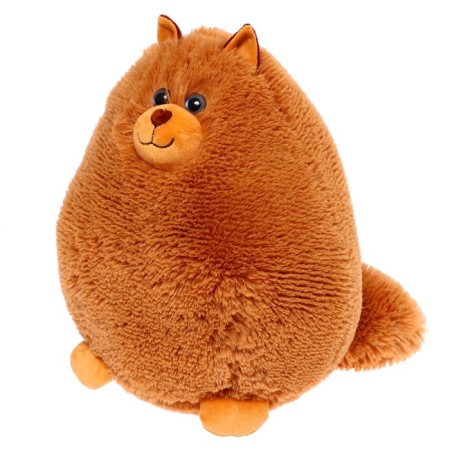 Soft toy "Pushstik cat", red, 30 cm-1