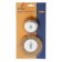 A set of metal brushes for a tundra drill, flat 100 mm, a cup 75 mm, 2 pcs.