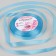 Satin tape, 10 mm × 23 ± 1 m, color bright blue No. 20