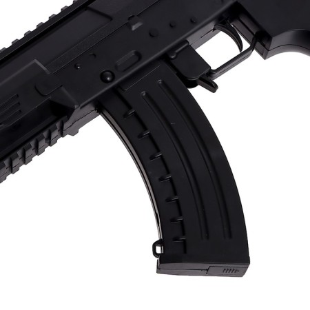 AK-47 machine gun, with a laser, black color-5