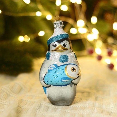 Christmas tree toy "Penguin" 11 cm