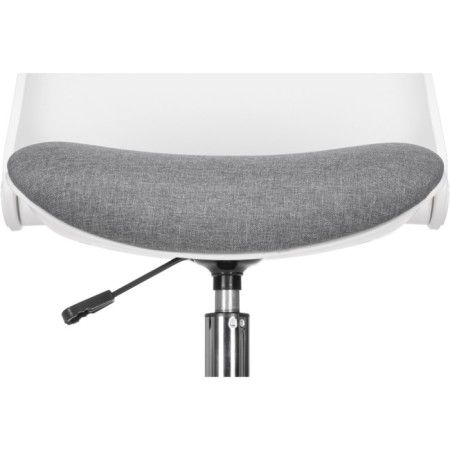 Computer chair zarius plastic/fabric, gray/white/gray 58x58x83 cm-7