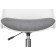 Computer chair zarius plastic/fabric, gray/white/gray 58x58x83 cm