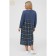 Women's dress, size 54, blue color