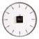 Watching clock, interior "classics", silent, d-30 cm, aa