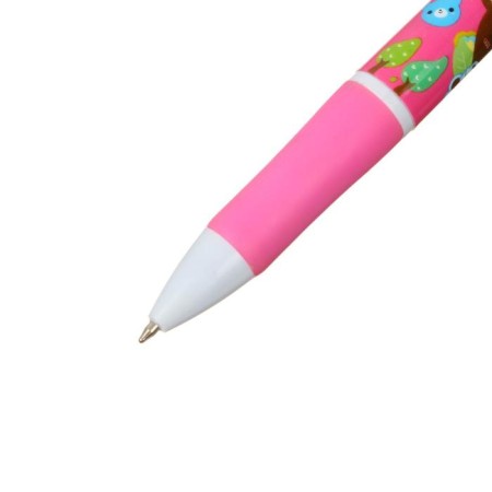 Balloon handle Calligrata, automatic, 4-colored, with a pattern, mix-7