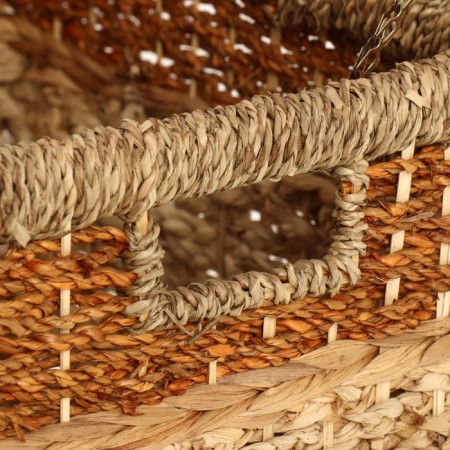 Wicker basket, 47x37x57 cm, algae, corn sheet-3