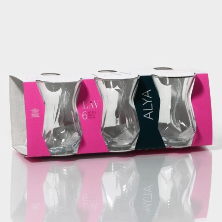 A set of glass glasses Armuda Alya, 165 ml, 6.1 × 9.5 cm, 6 pcs-4
