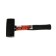 Sledgehammer scrap, fiberlass handle, 2 kg