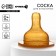 Nipple on a bottle, from 0 months, wide throat Ø50 mm., Slow flow