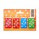 A set of magnetic bookmarks "How fun to read", 4 pcs.