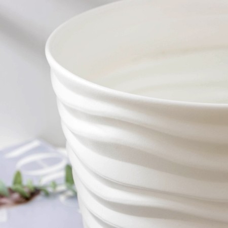 Kashpo Dune, 8.5 l, white color-2