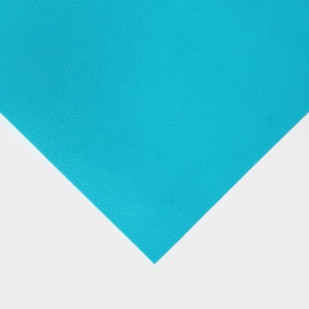 Foamiran Iranian, 60 × 70 cm, thickness 0.8-1 mm, turquoise/159-3