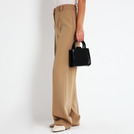 Bag Female Tout with zipper, black color-7