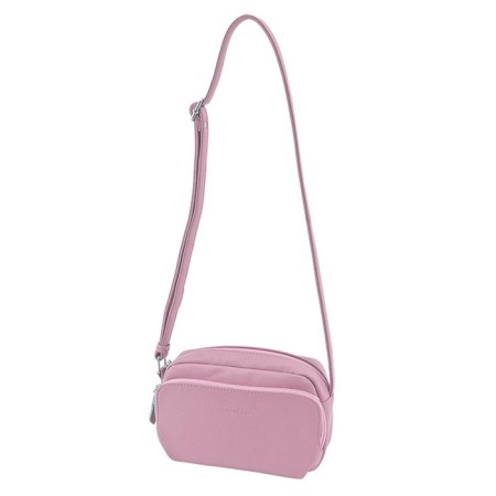 Cross-Bodi bag, lightning department, pink color 14x20x7cm-1