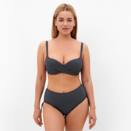 Separate swimsuit, black color, size 48