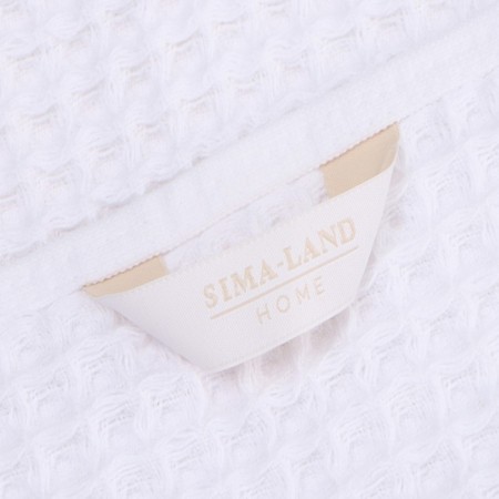Waffle towel SL Home: BOHO "Blanc de Blanc" 100x180 cm, 100% cotton, 300 g/m2-8