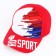Women's cap RU Sport, Red color, rr 56