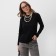 Longslewed female Mist Base, p. OneSize, black