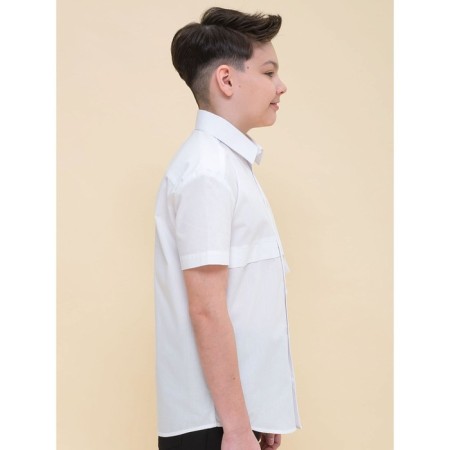 Surchashka upper for boys, height 146 cm, white color-1