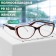 Ready glasses GA0577 (Color: C2 Brown; Diopter: + 1; Toning: No)