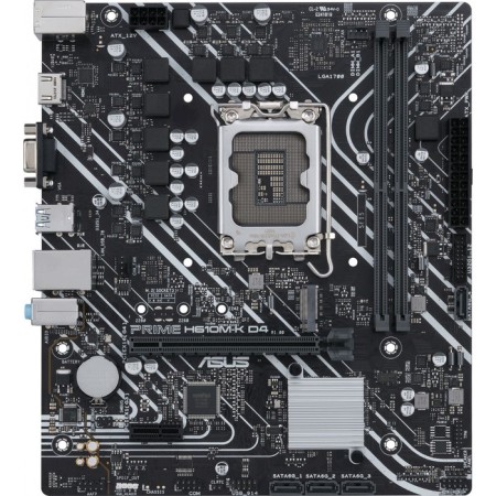 Motherboard ASUS Prime H610M-K D4, LGA1700, H610, 2XDDR4, VGA, HDMI, MATX