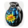 Joke bomb "Grenata", 9.5 × 7 × 1 cm, Mix color
