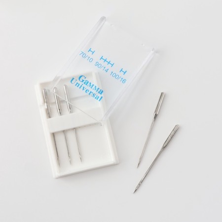 Needles for household sewing machines, universal, No. 70/90/100, 5 pcs, NU-5-1