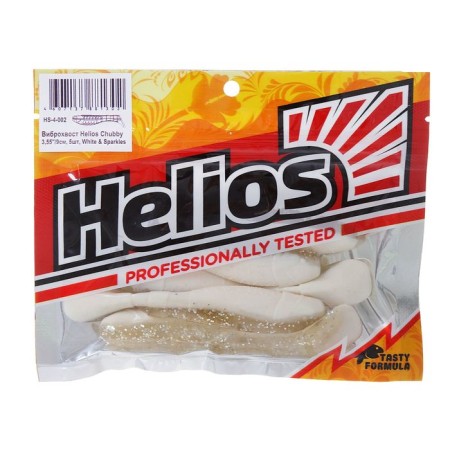 Vibro -hebios Chubby White & Sparkles, 9 cm, 5 pcs. (HS-4-002)-1